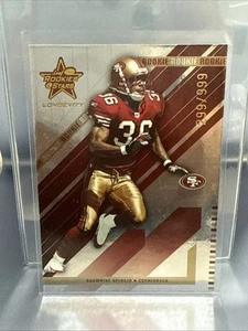 2004 Leaf Rookies & Stars Longevity Rookie /999 Shawntae Spencer #187 RC - Picture 1 of 2