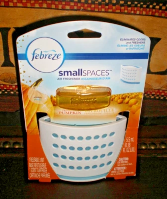 (1) Febreze Small Spaces FRESH FALL PUMPKIN refill fit Set & Refresh - Image 1 of 4