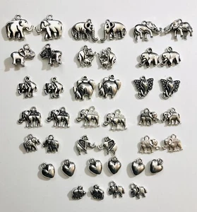 80 dijes de elefante surtidos para amantes de elefantes (2 paquetes de 40) - Imagen 1 de 11