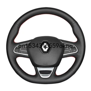 DIY Car Steering Wheel Cover For Renault Koleos Kadjar Espace Car Accessories - Picture 1 of 5