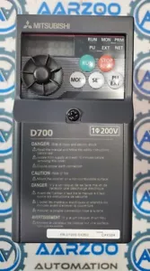 Mitsubishi Drive inverter FR-D720S-042-EC VFD 240V single phase to 3 phase 1.0HP - Picture 1 of 11