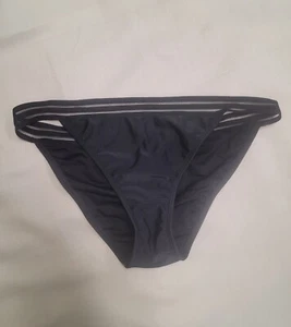 Beach Swimwear Asos Black Bikini Bottoms Size 12 (UK 16) B14 - Foto 1 di 8
