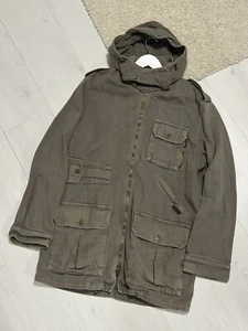 Vintage Dolce & Gabbana Men’s Military Multi pockets Khaki Rare Jacket Size 48 - Picture 1 of 20
