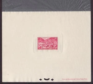 Fr. Andorra Sc97 Architecture, Old Andorra, Deluxe Proof. - Picture 1 of 1