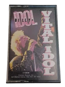 Billy Idol - Vital Idol - Cassette Tape - 1987 - Chrysalis Records - Picture 1 of 3