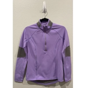 ATHLETA Flieder Quarter Zip Pullover Running Scuba Größe S - Bild 1 von 10