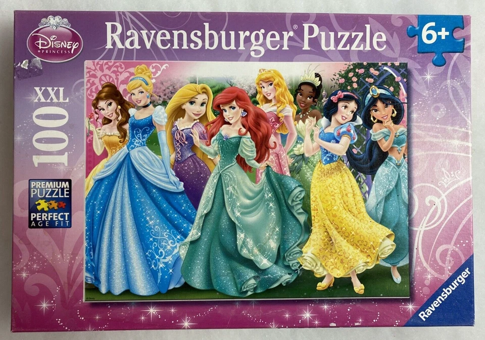 Rompecabezas Ravensburger Princess Portraits 100 piezas XXL hecho y completo Foto 1 de 4
