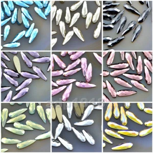 3x10 mm Top Qualität Tschechische Kristall Strass Flatback Nail Art Dekoration - Bild 1 von 20