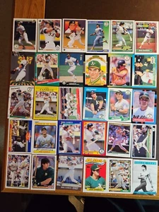 JOSE CANSECO - **Lot of 30 All Different** - All Athletics - All NRMT-MINT - #1 - Picture 1 of 1