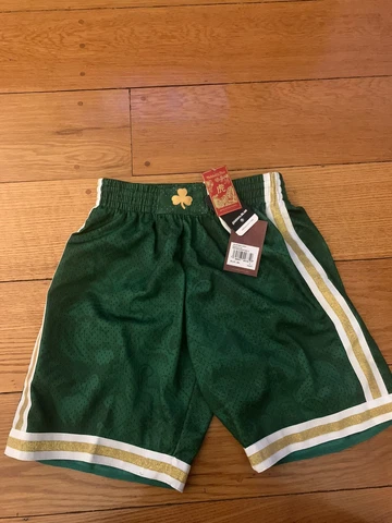 Boston Celtics Mitchell & Ness Chinese Year Of The Tiger Collection Short Sz S Cover