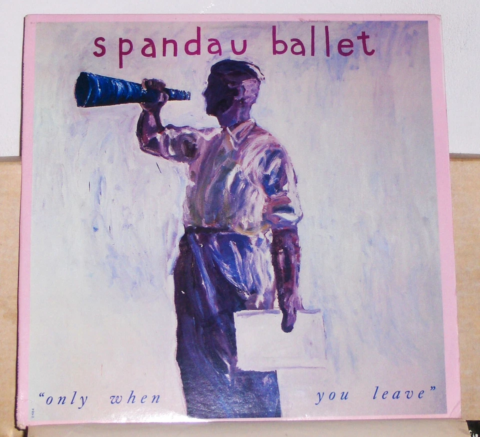 Spandau Ballet - Only when you leave 12 inch Single Promo Vinyl Record Near Mint - Image 1 of 2