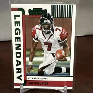 MICHAEL VICK Falcons 2022 Contenders Legendary Contender EMERALD PARALLEL - Picture 1 of 2