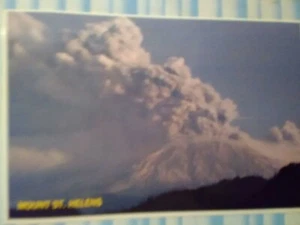 VINTAGE POST CARD MOUNT ST.HELENS WASHINGTON. - Picture 1 of 12