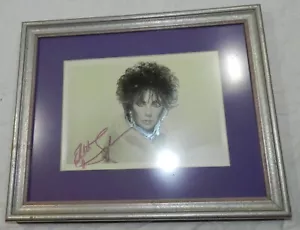 Foto autografiada de Elizabeth Taylor - enmarcada y enmarañada - Imagen 1 de 6