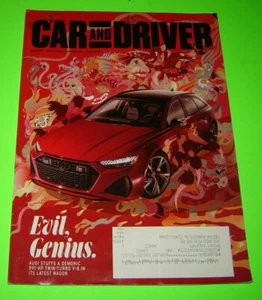Car and Driver Magazine December 2020 Evil Genius - Audi 591-HP Twin Turbo V-8 - Picture 1 of 2