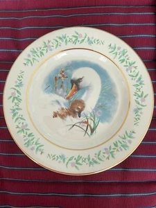 Vintage 1975 Avon Gentle Moments Swan & Baby 9” Collector Plate by Wedgwood - Picture 1 of 2