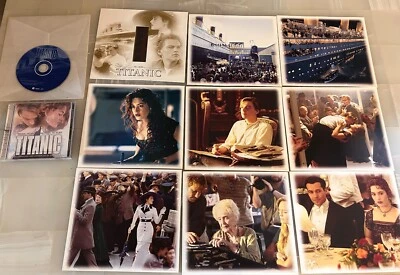 CELINE DION TITANIC OST 1997 MEXICO CD w/ PRESS KIT Leonardo DiCaprio K Winslet - Image 1 of 4