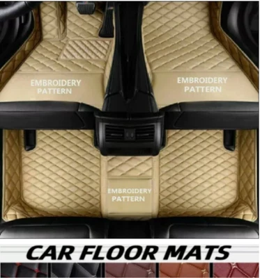Fit Mercedes-Benz 1998-2025 All Models Waterproof Luxury Carpets Car Floor Mats — 第 1/4 张图片