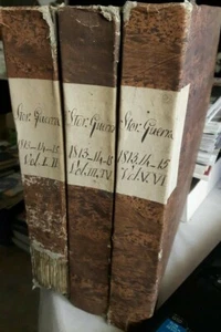 STORIA DELLA GUERRA DEL 1813 1814 1815 FRA ALTE POTENZE ALLEATE E NAPOLEONE 1826 - Foto 1 di 1