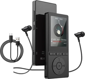 64GB MP3 Player with Bluetooth 5.3, Music Player with HiFi Sound for Sports Runn - Picture 1 of 8