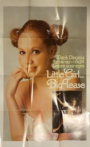 LITTLE GIRL BIG TEASE X-RATED ADULT 41X27 POSTER 1976 FAST SHIPPING FROM USA - Picture 1 of 1