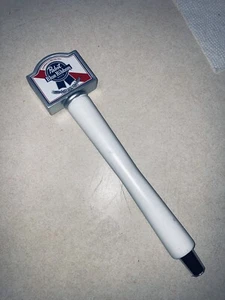 Neu PBR Pabst blaues Band Bier hoher Zapfhahngriff 2-seitiger Zug klassischer Look 12 Zoll - Bild 1 von 12