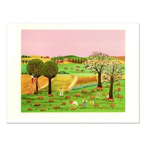 Colagone - Litografia "Noles D'Aton" Edizione Limitata, Numerata e Firmata a Mano. - Foto 1 di 2