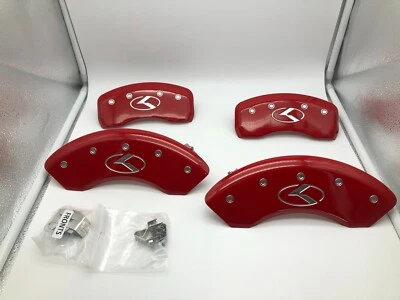 MGP CALIPER COVERS 2017-2019 NIRO (FITS:) KIA RED BRAND-NEW OVERSTOCK - Image 1 of 4