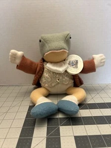 Vintage Jeremy Fisher Eden Beatrix Potter Plush Peter Rabbit - Picture 1 of 11