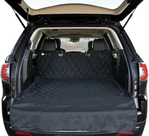 Universal Fit Full Trunk Cover Rear Cargo Floor Mat Guard Bumper Pad Protector - Picture 1 of 5