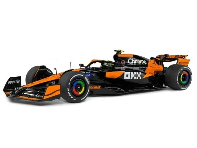 1/18 MCLAREN MCL38 #4 WINNER MIAMI 2024 NORRIS SOLIDO SL18114201 - Immagine 1 di 1