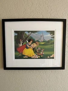 Disney Litografía Blancanieves Una sonrisa, una canción y un castillo LE Don Williams - Imagen 1 de 7