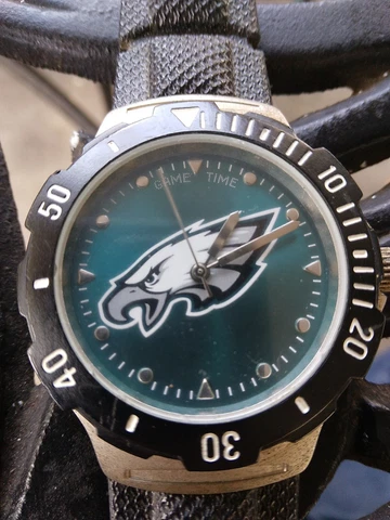Philadelphia eagles NFL Agent Series Watch plastic 2pc strap with buckle  workin Cover