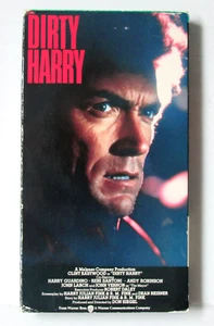 Dirty Harry Vintage VHS 1971 Video Tape Clint Eastwood buy 2 get 1 FREE - Imagen 1 de 3