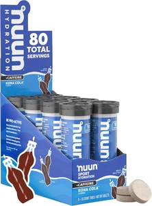 Nuun Sport Electrolyte Tablets Kona Cola + Caffeine, 8 Pack (80 Servings) - Picture 1 of 12