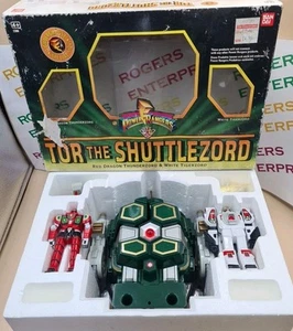 Bandai 2306 Power Rangers Tor Shuttlezord Red Dragon Thunderzord White Tigerzord - Bild 1 von 13