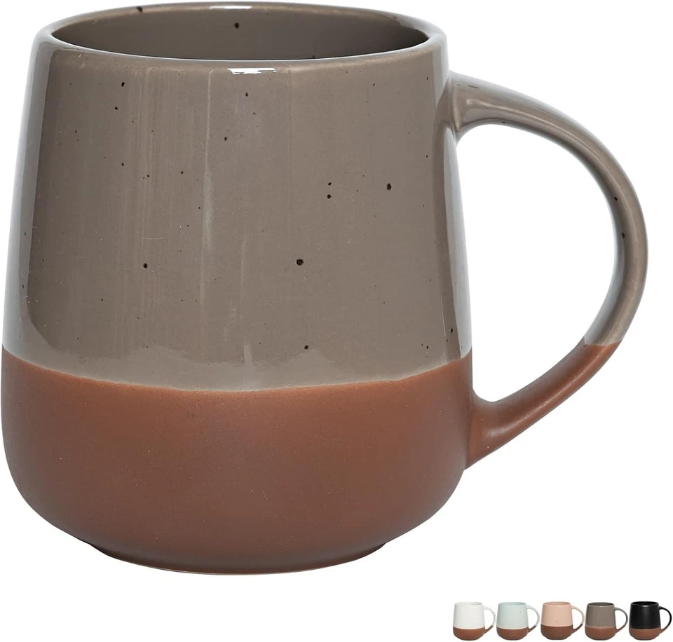 Tazas de café grandes, taza de café de cerámica extra grande, taza de cerámica hecha a mano de 22 oz... Foto 1 de 4