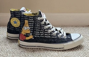 Converse Chuck Taylor All Star X I Simpson Bart Hi Sneakers Uomo 6 Donna 8 - Foto 1 di 11
