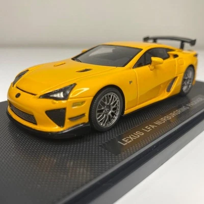 Pacchetto EBBRO 1/43 Lexus LFA Nurburgring modello in resina arancione - Immagine 1 di 4