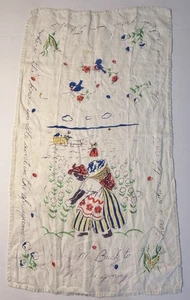 Vintage Geschirrtuch CARRY ME BACK TO OLD VIRGINNY - Bild 1 von 5