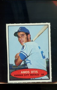 Amos Otis 1971 Bazooka (Hand Cut) - Kansas City Royals EXMT - Picture 1 of 2