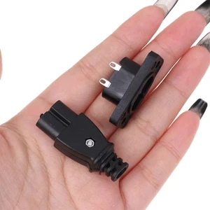 8-shaped C8 Male Power Socket Power Cord Power Outlet Wire - Picture 1 of 10