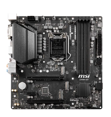 MSI Z390M-S01 mATX Gaming Motherboard LGA1151 For Intel 8th 9th gen i3 i5 i7 i9 - Image 1 of 4