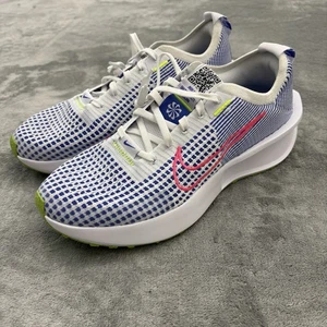Nike Interact Run weiß hyperrosa rose Damen-Laufschuhe Turnschuhe Größe 9,5 - Bild 1 von 9