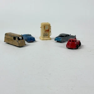 Vintage Goodee & Midgetoy Vehicles With Marx Gas Pump USA Toy Collectibles - Picture 1 of 12