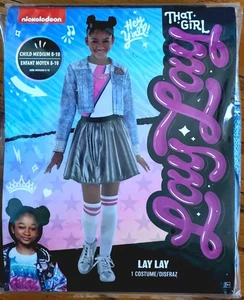 That Girl Lay Lay Nickelodeon Halloween Costume Kids Med 8- 10 BRAND NEW! - Picture 1 of 2