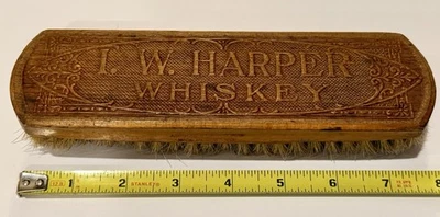 Early I W Harper Whiskey Bourbon Embossed Pool Shoe Brush Distilling Kentucky Ky - image 1 of 4