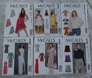 McCalls Bundle x 6 Ladies Sewing Patterns Unused Uncut Sizes 12-22 - Picture 1 of 7