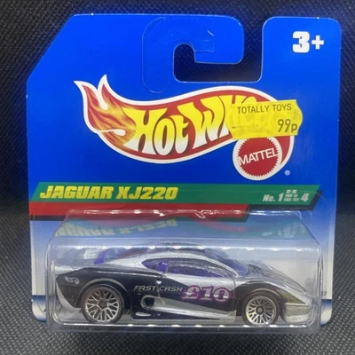 1998 Hot Wheels #721 Dash 4 Cash Series 1/4 JAGUAR XJ220 Gray w/Lace Sp Variant - Image 1 of 4