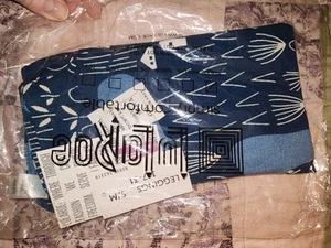 LuLaRoe leggings kids S/M (sz 2T-6) blue w/ dark blue geometric patterned lines - Picture 1 of 2
